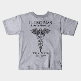 Fleischman Family Medicine Northern Exposure Cicely Kids T-Shirt